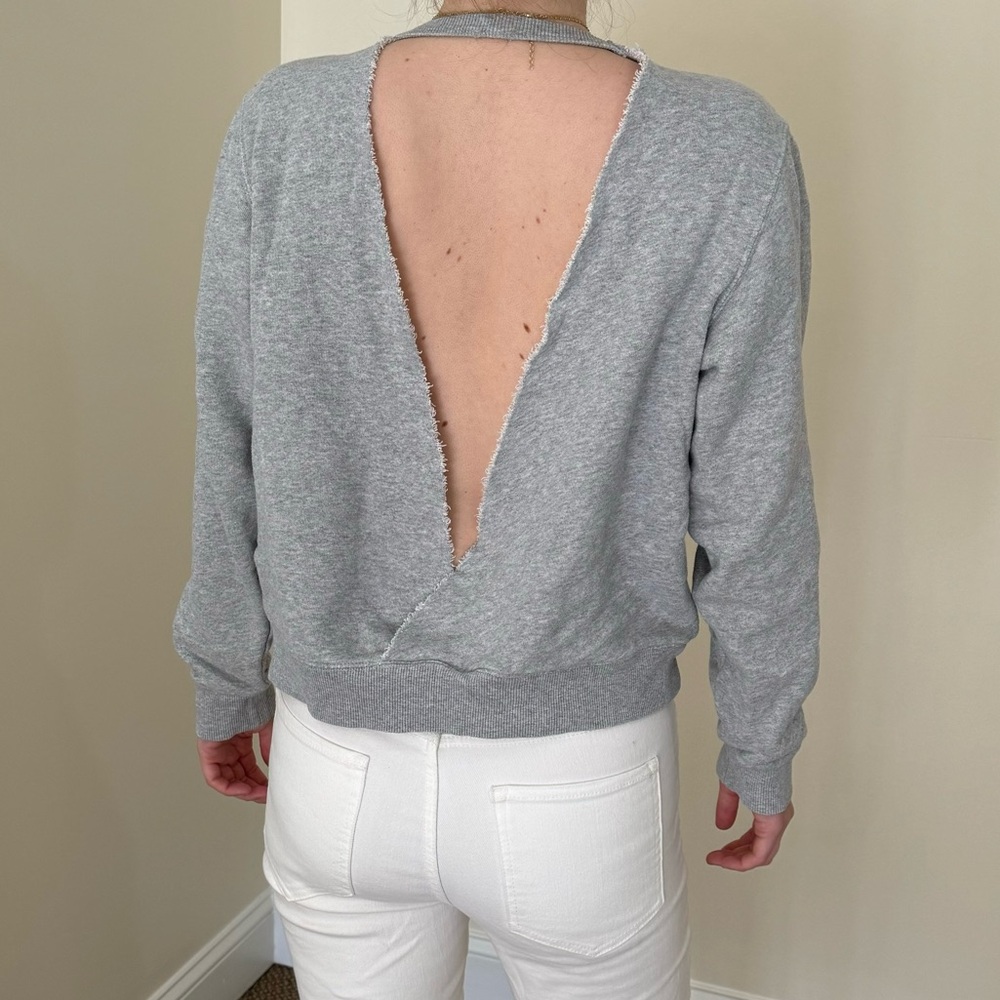 Spiritual Gangster Open Back Sweatshirt